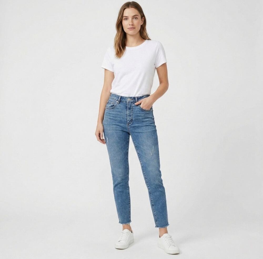 LOFT Outlet Classic High-Rise Women's Skinny Jeans ease hem size 6